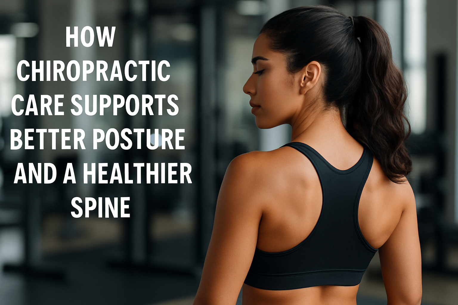 How Chiropractic Care Supports Better Posture and a Healthier Spine